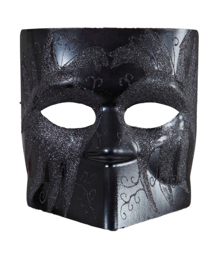 Классическая венецианская маска Баута, пластик (Италия)