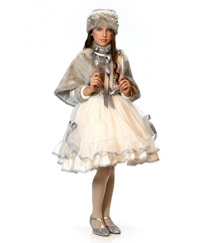 Детский карнавальный костюм Принцесса Катерина: платье, шапка, накидка (Италия)