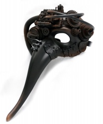 Маска Scaramuccia в стиле Steampunk