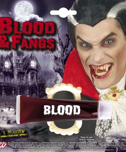 Кровь с вампирской челюстью (Италия)