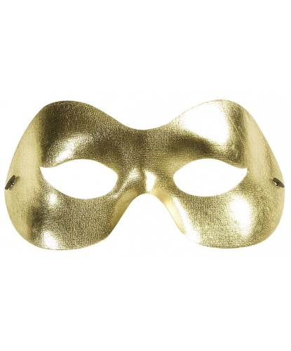 Золотая пластиковая маска, пластик (Италия)