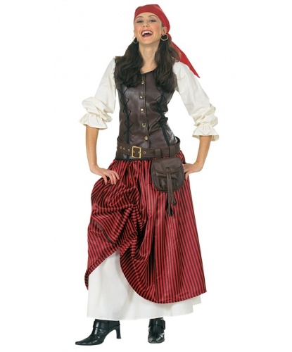 Костюм Пирата для женщин, M-L