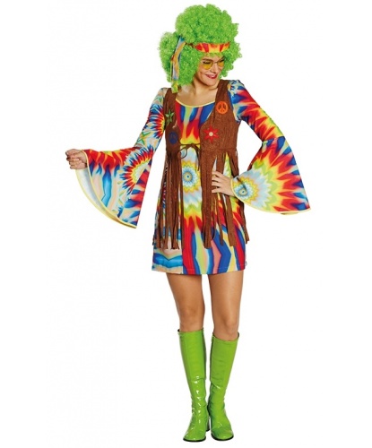 Костюм Хиппи: платье, жилетка (Германия)