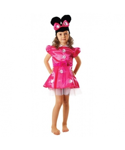 Детский костюм Минни-Маус: платье, головной убор (Польша)