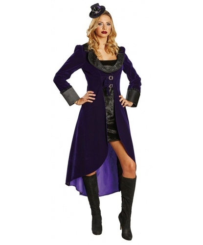 Фиолетовое платье готической вампирши: платье (Германия)