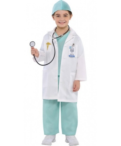 Детский игровой костюм Доктора, костюм Врача, MK110712