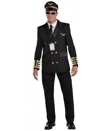 Костюм пилота: пиджак, фуражка, манишка с галстуком, бейджик (Германия)