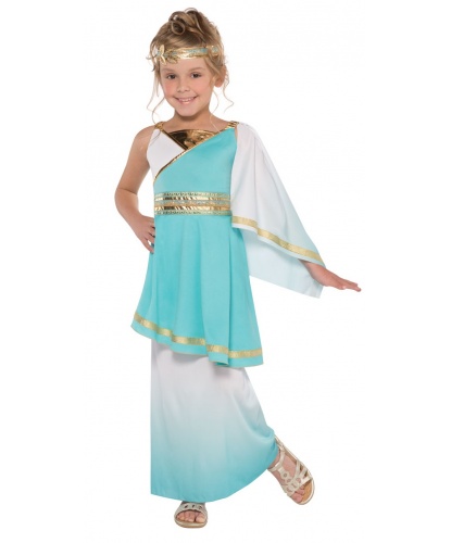 Детский костюм Греческой богини: платье, повязка на голову (Германия)