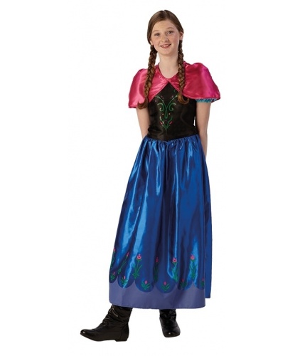 Подростковый костюм Анны: платье, накидка (Германия)