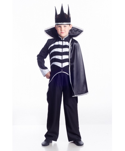 Детский костюм Кащея: брюки, фрак, корона (Украина)