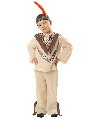 Детский костюм «Индеец» купить в интернет-магазине в Москве