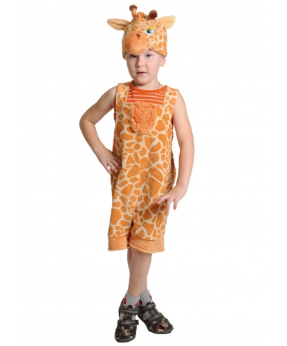 Костюм жирафа: полукомбинезон, шапочка (Россия)