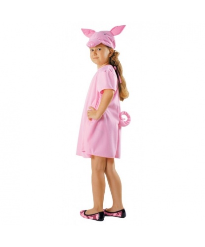 Детский костюм Свинка: платье, шапочка (Польша)