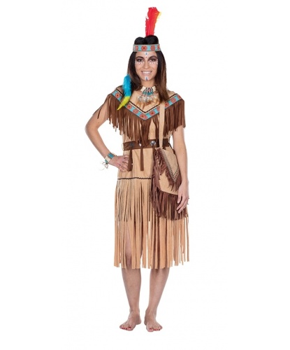Костюм индейский: платье, пояс (Германия)