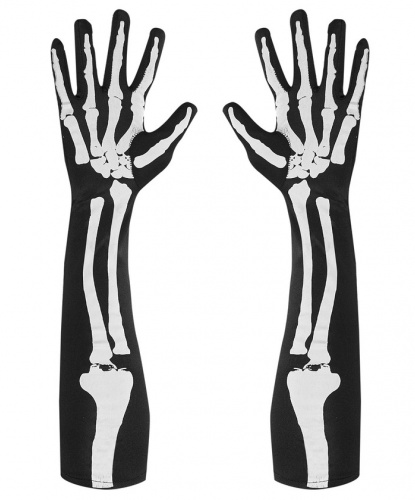 Перчатки скелета, 50 см (Италия)