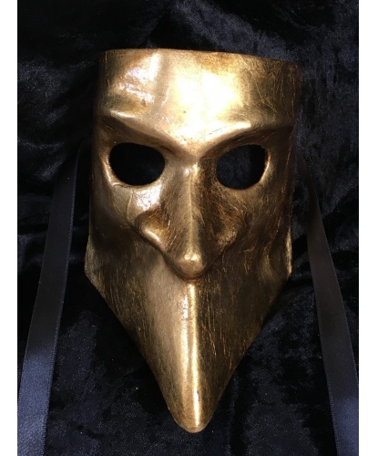 Золотая маска Баута, папье-маше (Италия)