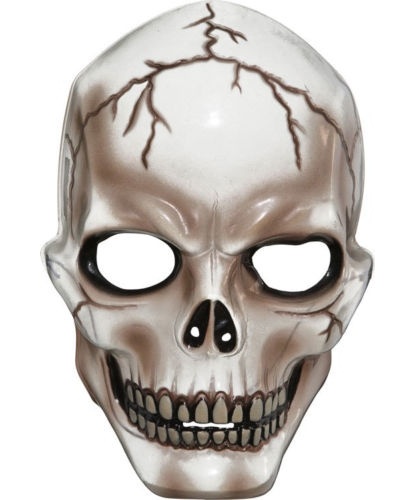 Полупрозрачная маска скелета, пластик (Германия)