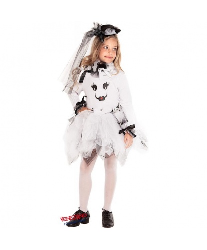 Girl's Disturbing Ghost Costume. The coolest | Funidelia