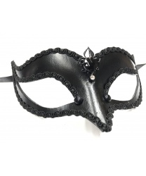 Венецианская маска Volpina, черная