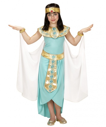 Костюм египетской царицы: платье, пояс, головной убор (Италия)