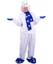 Взрослый костюм "Снеговик"