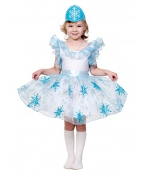 Детский костюм "Снежинка голубая"