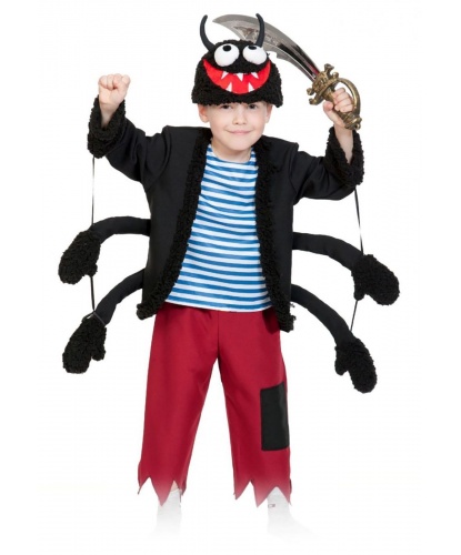 Детский костюм Паучок: кофта, брюки, головной убор, сабля (Россия)