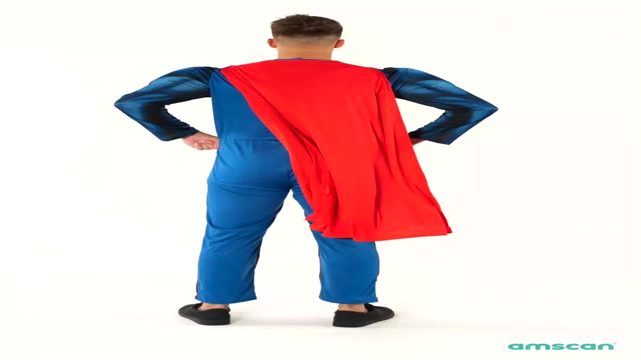 Взрослый костюм Супермэна 