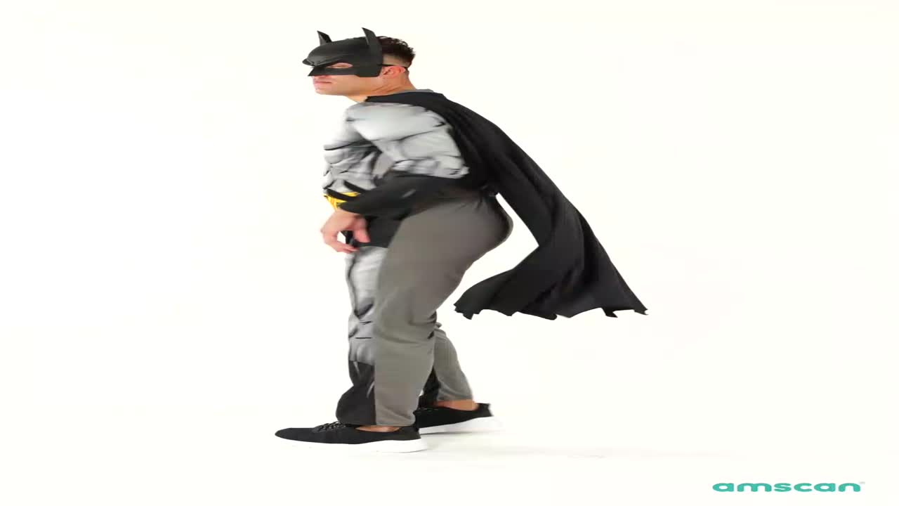Взрослый костюм героя комиксов "Бэтмен"